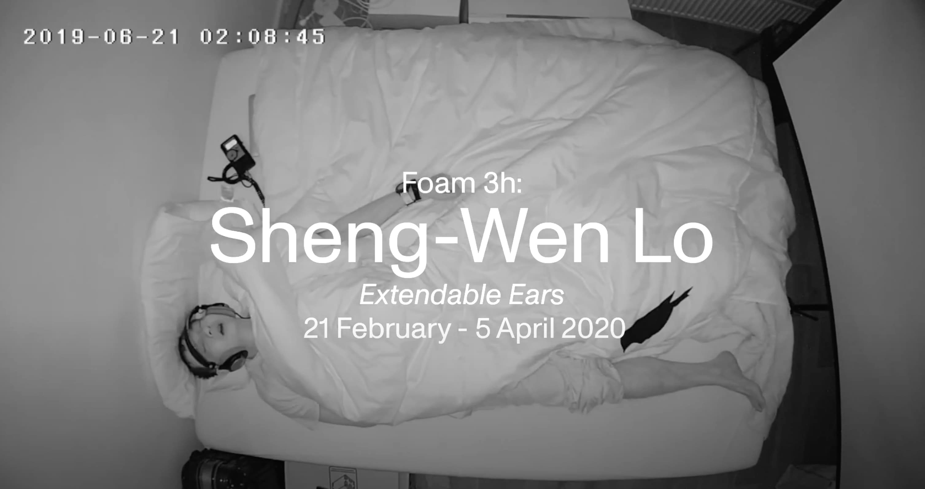 Foam 3h: Sheng-Wen Lo